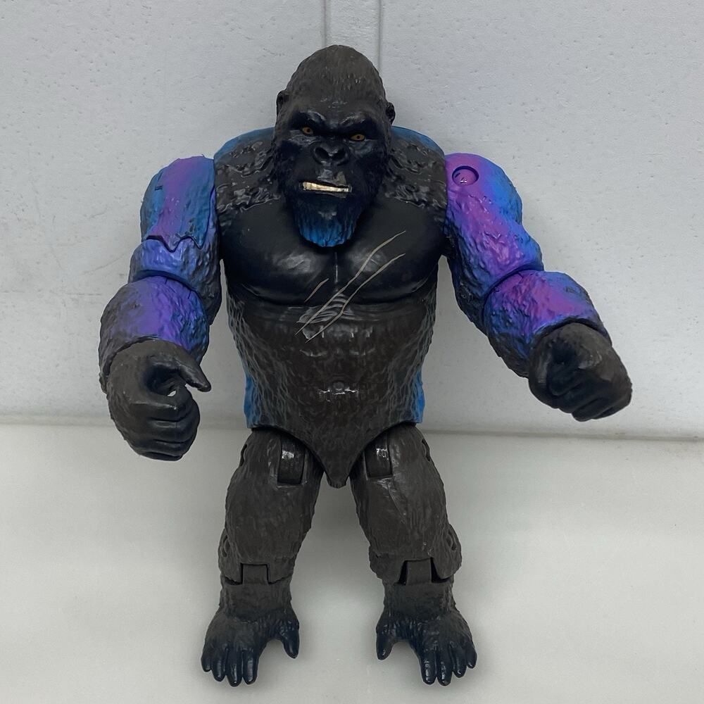 Godzilla vs Kong 6" Action Figure Hong Kong Battle 2020 Playmates - READ